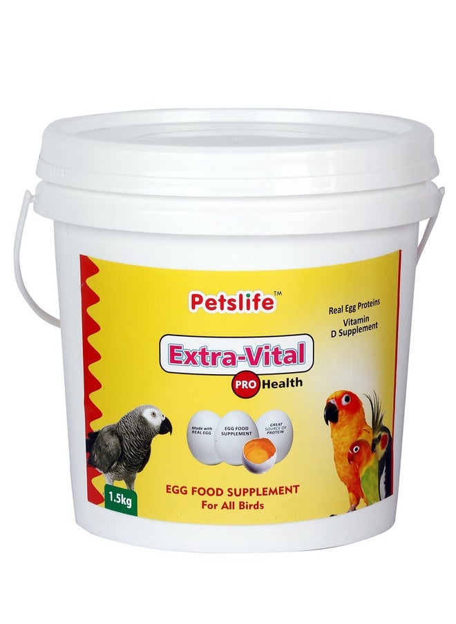 Extra Vital Egg Bird Food, 1.5 Kg - pzsku/Z691C4EF04CACC7D3CD18Z/45/_/1728285500/20e18d4d-4a53-4fb3-ade5-c65f8523128f