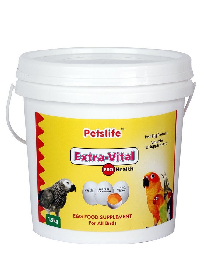 Extra Vital Egg Bird Food, 1.5 Kg