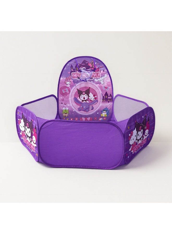 kuromi خيمة أطفال على شكل حوض كرات - لعبة مسلية للأولاد والبنات بدون كور - Image 1