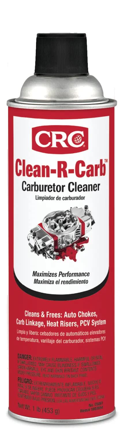 CRC Clean-R-Carb Carburetor Cleaner 05081 - 16 Wt Oz., Powerful Carb Cleaner - Image 1