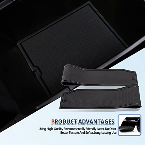 RUIYA 2024 Sportage Door Slot Mats,for Kia Sportage 2025 Accessories Center Console Liner Mats Compatible with 2023 2024 2025 Kia Sportage Hybrid/LX/EX/SX/X-Pro (14PCS/Sets) - Image 5