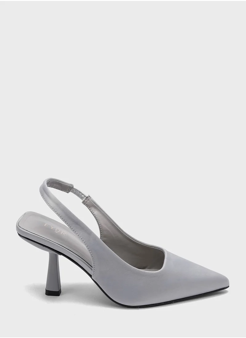 FYOR Sling Back Pumps