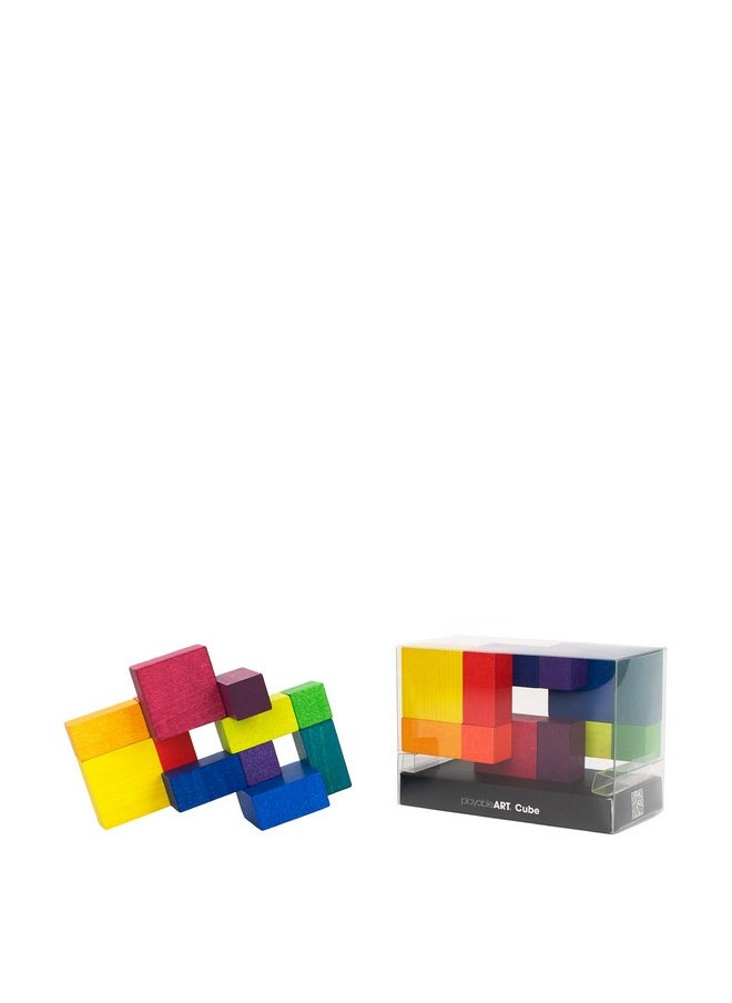 PLAYABLE ART PLAYABLE ART Cube - Rainbow  - Image 1
