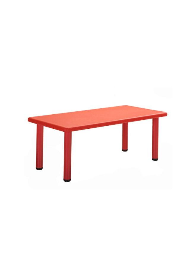 XIANGYU Kindergarten Red Square Table Early Teaching Children Learning Plastic Desks - Image 2