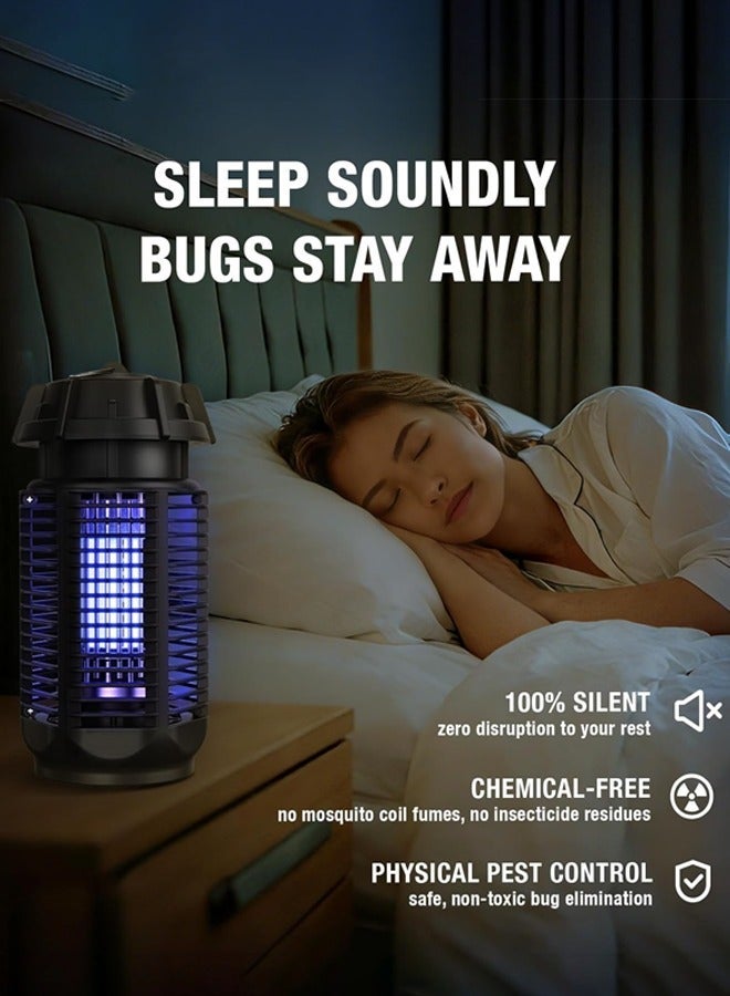 Joshberg Electric Mosquitos Zapper,3000V Outdoor & Indoor Flying Insect Killer,Waterproof Mosquito Killer Insect Zapper Fly Trap for Outside Patio Garden Backyard Home - Image 3