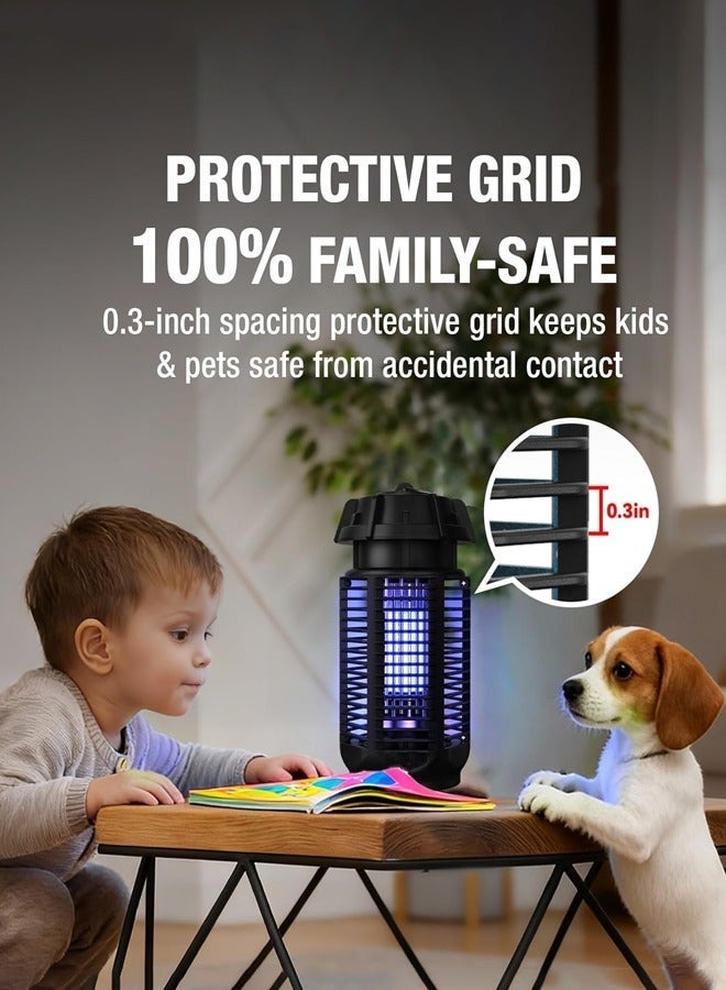 Joshberg Electric Mosquitos Zapper,3000V Outdoor & Indoor Flying Insect Killer,Waterproof Mosquito Killer Insect Zapper Fly Trap for Outside Patio Garden Backyard Home - Image 4