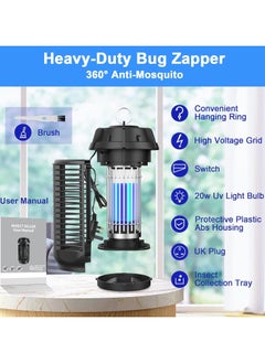 Electric Bug Zapper, Outdoor & Indoor Insect Killer with Switch – 3000V High Powered UV Light , IPX4 Waterproof Mosquito Repellent Outdoor, Fly Traps for  Home, Patio, Backyard, Camping - pzsku/Z691CFC901994C9751422Z/45/_/1718178437/8f184ea2-eda0-4058-87cf-7d5ffdf70ac9