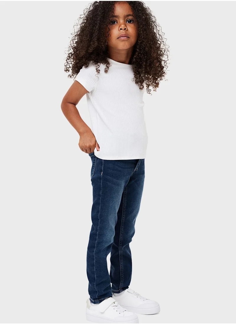 H&M Kids Mid Wash Skinny Fit Jeans