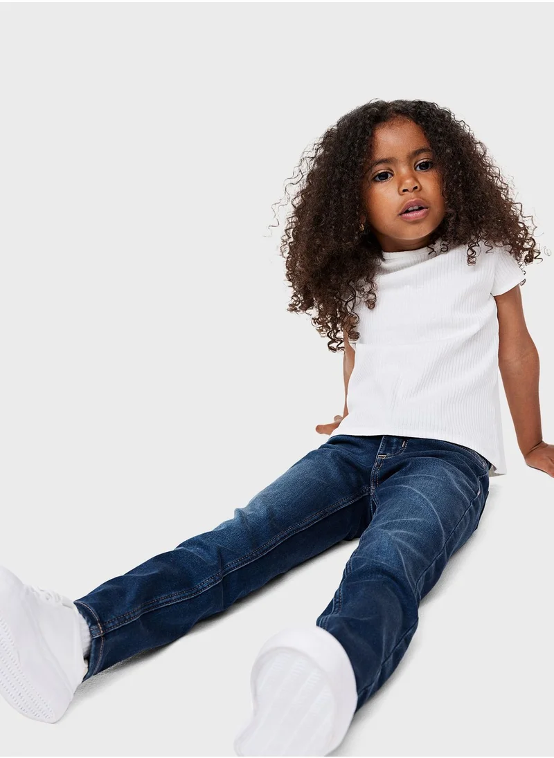 H&M Kids Mid Wash Skinny Fit Jeans