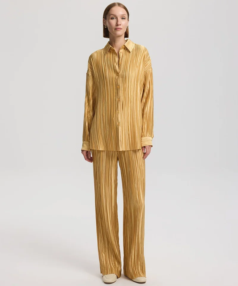 ابيكول Pleated Shirt
