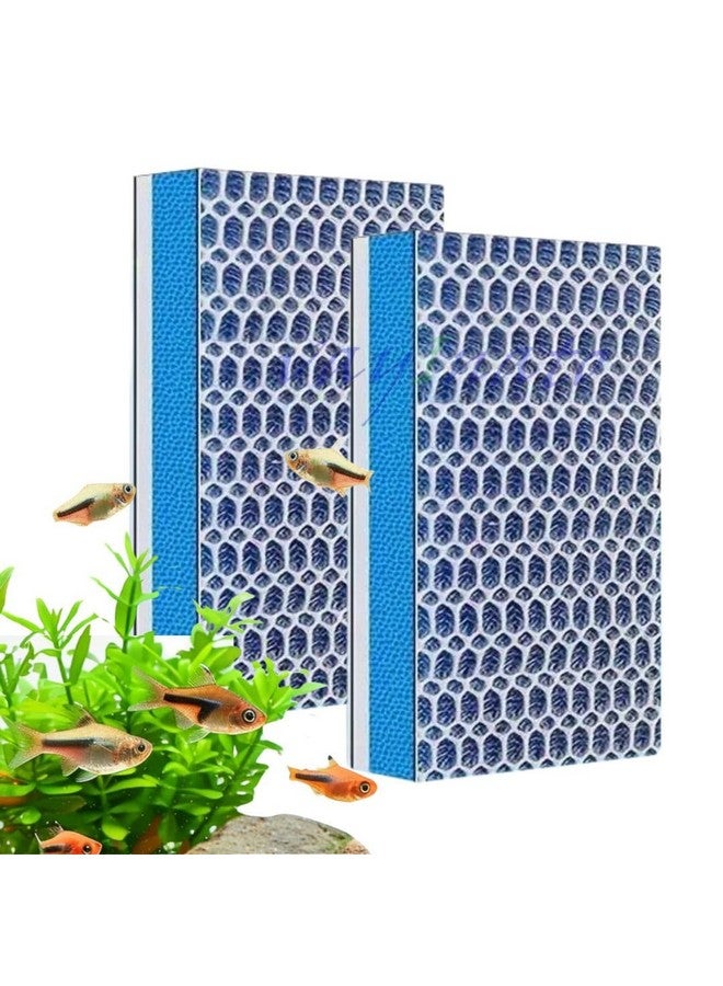 VAYINATO 25 * 10Cm (Pack Of 2) Upgraded 8D Multi Layer Reusable Aquarium And Koi Pond Filter Media Sponge For Cyrstal Clear Water | No Clog | Washable | Long Lasting By Petzlifeworld - Image 1