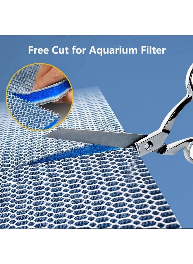 VAYINATO 25 * 10Cm (Pack Of 2) Upgraded 8D Multi Layer Reusable Aquarium And Koi Pond Filter Media Sponge For Cyrstal Clear Water | No Clog | Washable | Long Lasting By Petzlifeworld - Image 3