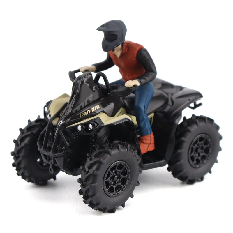 Diecast Masters BRP Bombardier Models 1:32 Scale Diecast Replica Can-Am Renegade X mr 1000R, Desert Tan & Carbon Black | Item 60011 - Image 1
