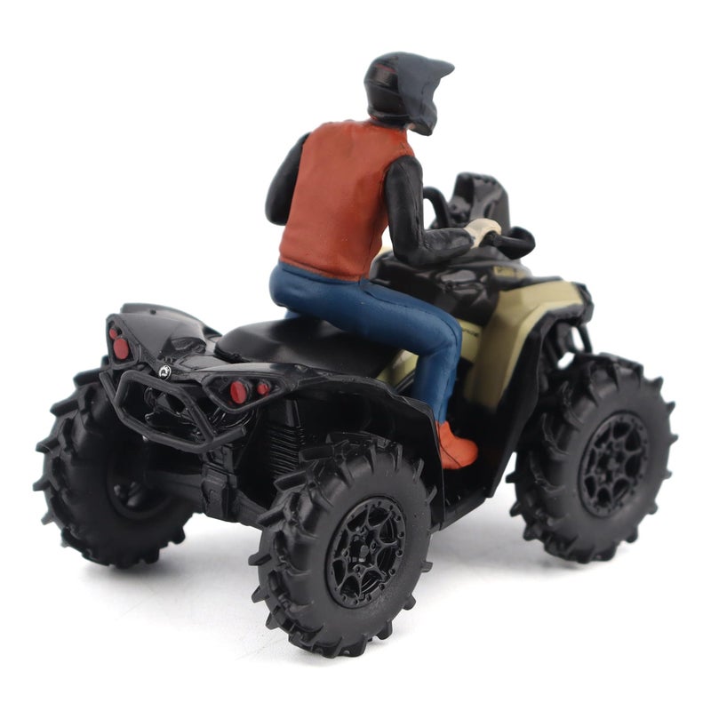 Diecast Masters BRP Bombardier Models 1:32 Scale Diecast Replica Can-Am Renegade X mr 1000R, Desert Tan & Carbon Black | Item 60011 - Image 4