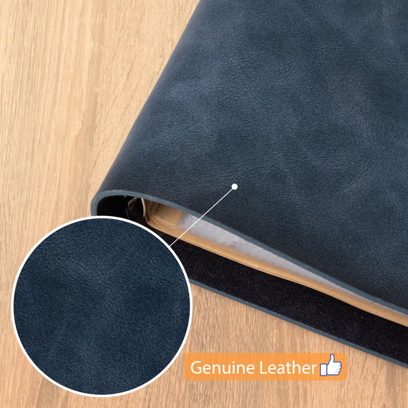 NEONSIGNS Photo Album 4x6 200 Photos  Genuine Leather Photo Albums with Writing Space with 30 Writing Paper  Travel Family Wedding Kids Graduation Ultrasound Baby Picture Album Scrapbook Photo Album(LOVE) - Image 2