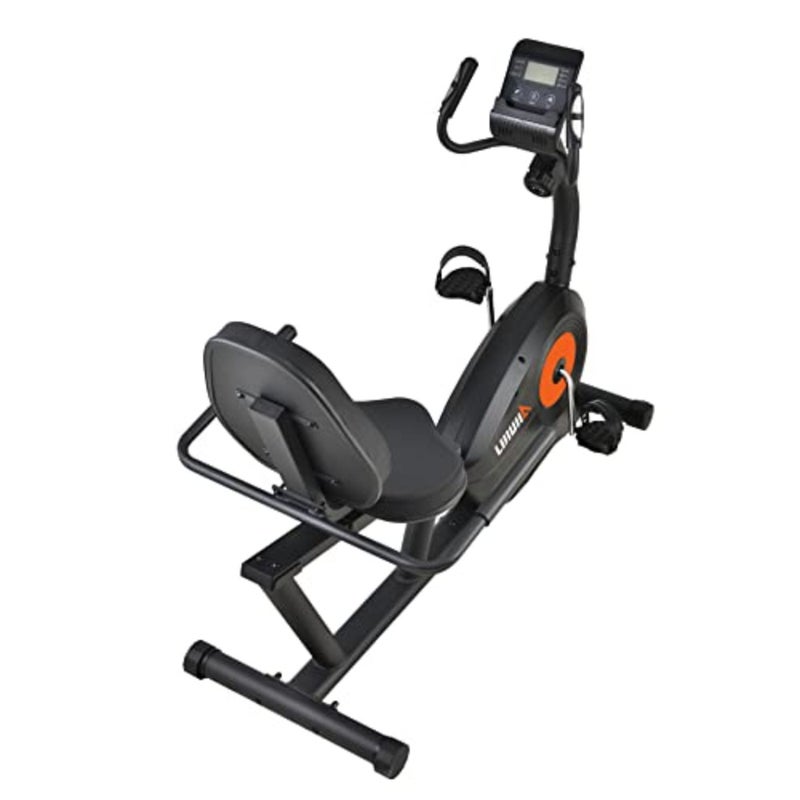 BC89033 Magnetic Static Bike with Rear Seat, Black - Image 5