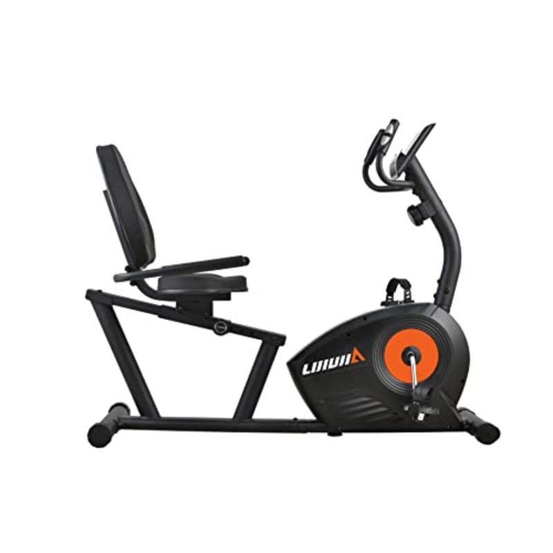 BC89033 Magnetic Static Bike with Rear Seat, Black - Image 3