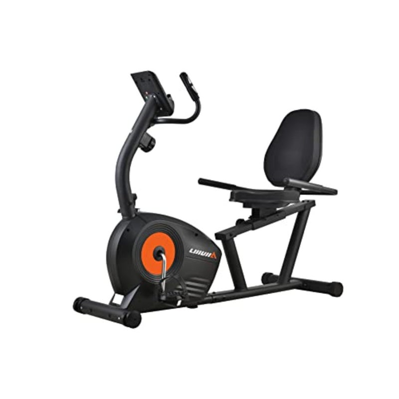 BC89033 Magnetic Static Bike with Rear Seat, Black - Image 2