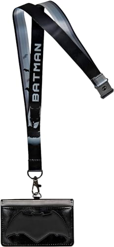 Deluxe DC Lanyard with PU Card Holder Batman
