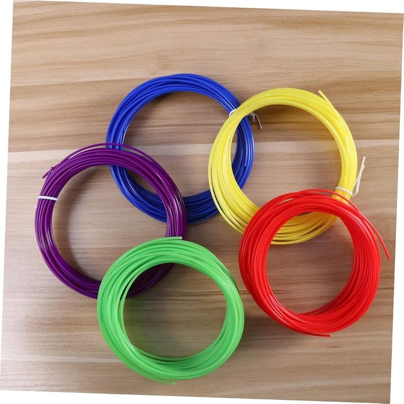 5Pcs ABS Matte Filament Refills Random Colors For 3D Printing Pen Supplies - Image 4