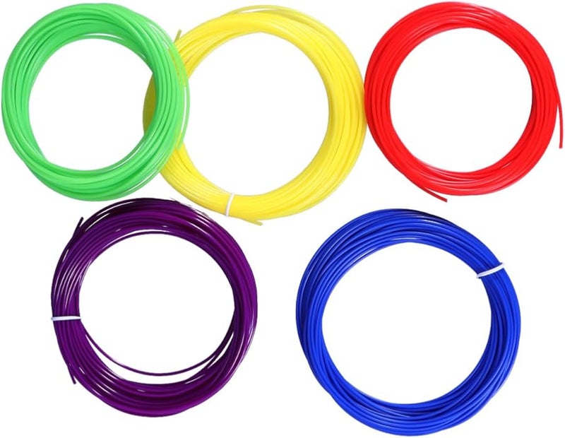 5Pcs ABS Matte Filament Refills Random Colors For 3D Printing Pen Supplies - Image 2
