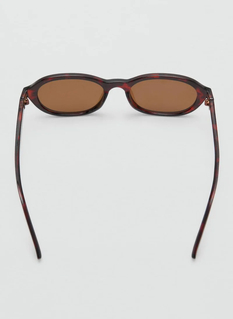 MANGO Tortoiseshell frame sunglasses