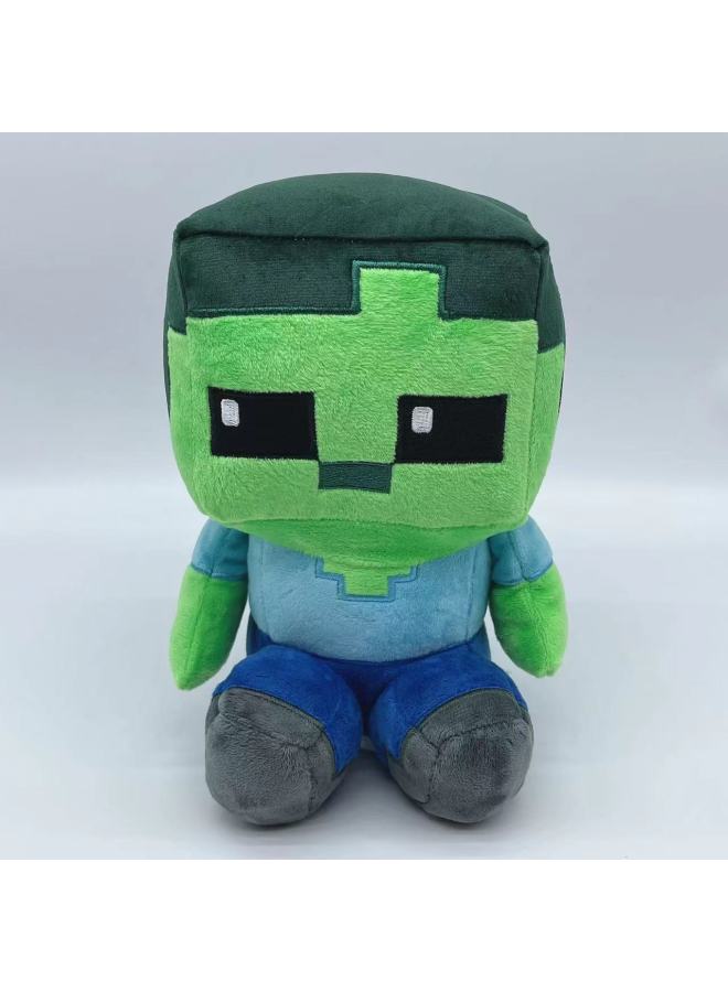 Cross-border My World Plush Toy Coolie Afraid Of Steve Doll Tiger Cat Spider Shadow Dragon Doll Wholesale