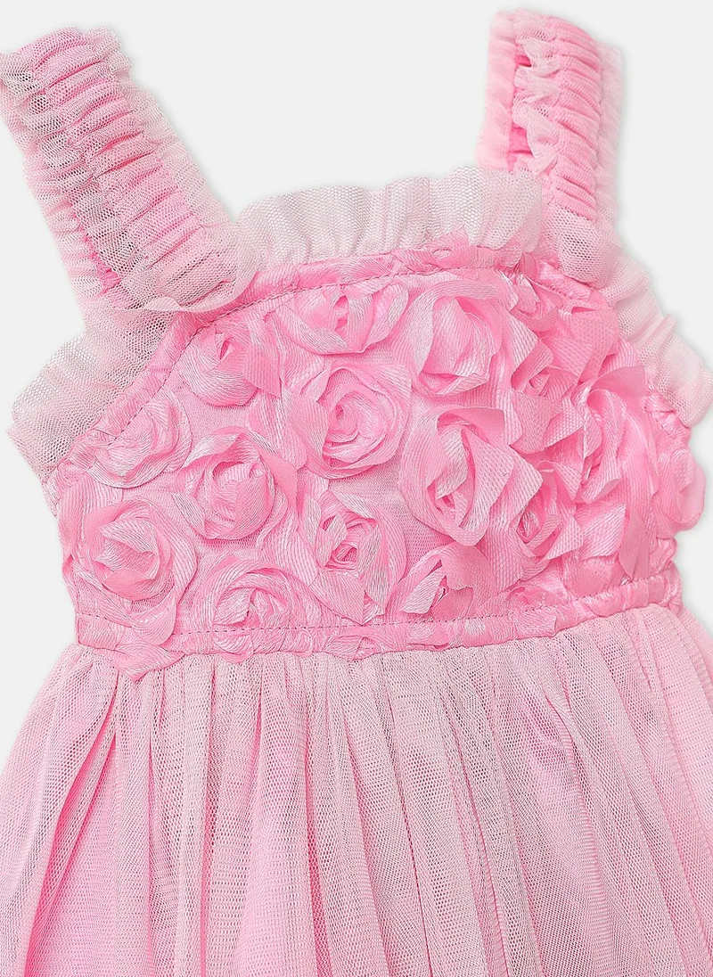 نوتيناتي Rosette Bodice Tulle Dress