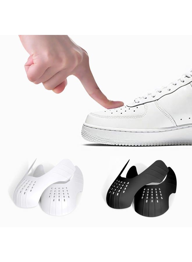 GORYGOLD 6 Pairs Crease Protector for Sneaker Shoes - Anti Crease Shoe Guard Toebox Descreaser for Men Women Youth Kids, Size 9-15 - Image 2