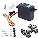 fyfracing Upgrade Metal Servo for Hyper Go 114 H14bm RC CarUpgrade Digital Metal Servo Spare Parts for Jetwood DEERC 114 MJX 14209 14210Not Suitable for 1430114302 - Image 3