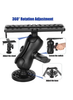 Y&D Fish Finder Accessories, Mount Base, 360 Degree Swivel Electronics Fishfinder Mount, Universal Mounting Plate  - Image 4