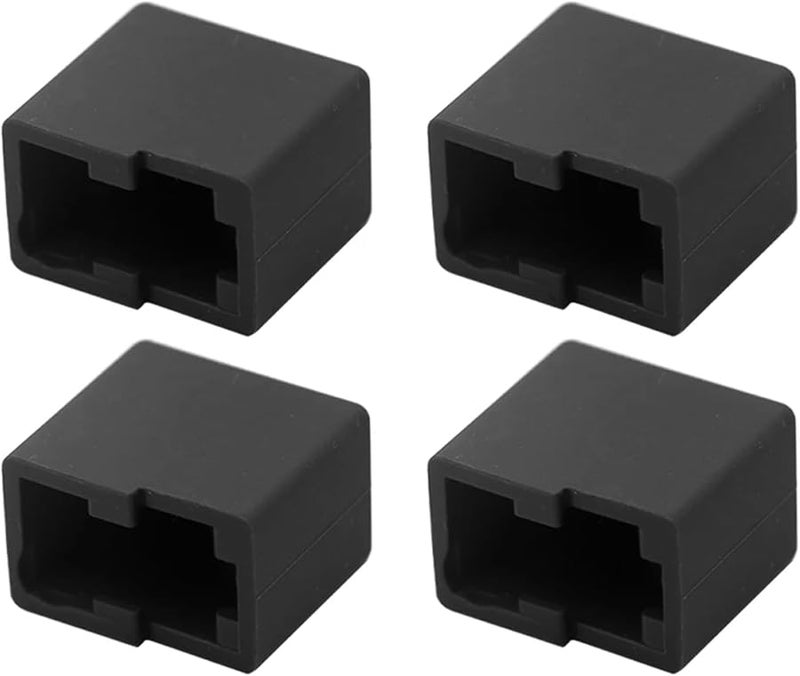 12 قطعة من أغطية السيليكون الساخنة السوداء لرأس الطابعة ثلاثية الأبعاد، أجزاء كتلة التسخين للطابعة - Image 4