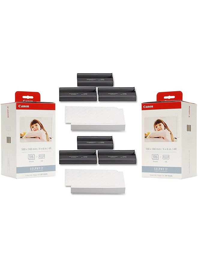 Canon Selphy CP KP-108IN Ink/Paper Set ‎Glossy White - Image 5