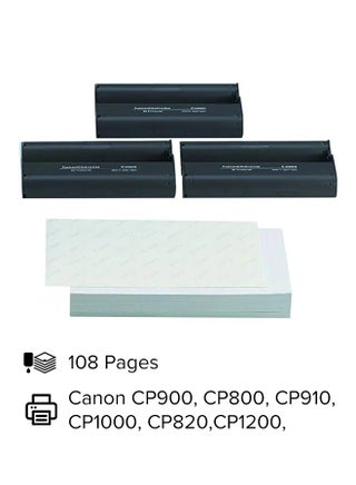 Selphy CP KP-108IN Ink/Paper Set ‎Glossy White - view 2