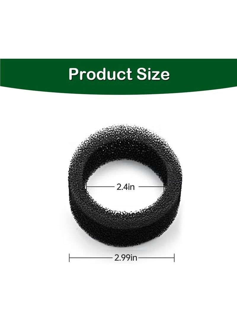 4 Pack Replacement Foam Filters for Pet Water Fountain - Image 3