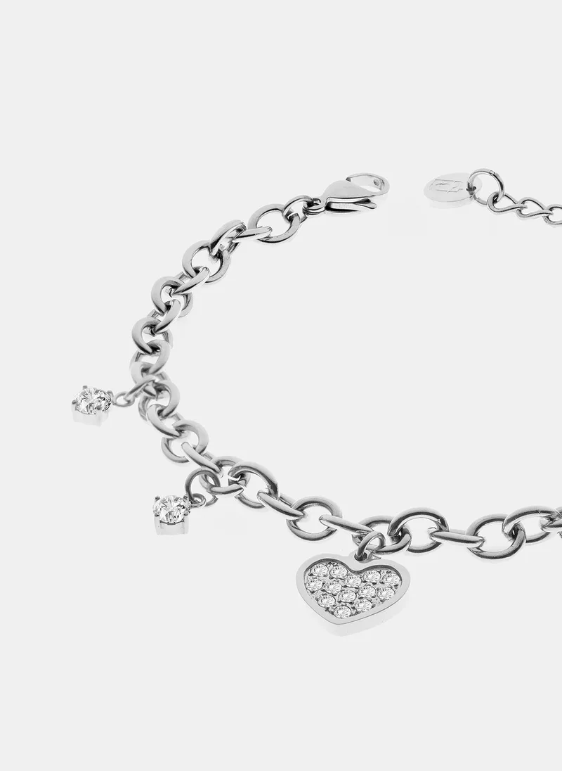 Liu Jo Bracelet with charms and heart pendant