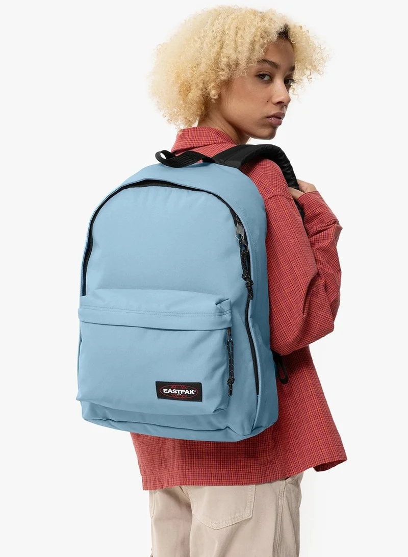 ايستباك حقيبة ظهر متوسطة زرقاء جليدية مع حماية للابتوب