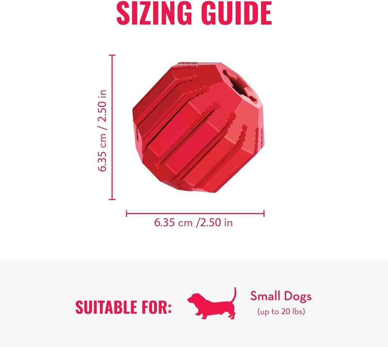 KONG Small Stuff-A-Ball Dog Toy - Durable Chew Toy for Dogs - Image 4