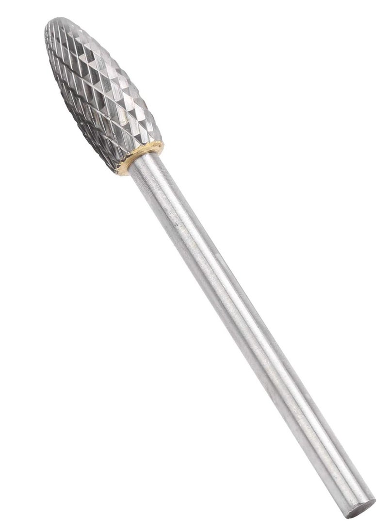 GGOOT Cutter File Type H Grinding Head Cut Burrs File Tungsten Steel Industrial Hardware Tools 6mm Handle 6x12x32x100mm  - Image 1