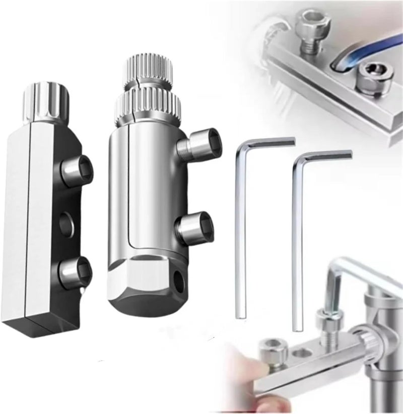 2pcs Threading Tool Angle Valve Repair Plumbing Water Pipe Maintenance Tools Faucet Remover(Style-2) - Image 3