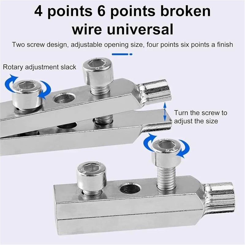 2pcs Threading Tool Angle Valve Repair Plumbing Water Pipe Maintenance Tools Faucet Remover(Style-2) - Image 5