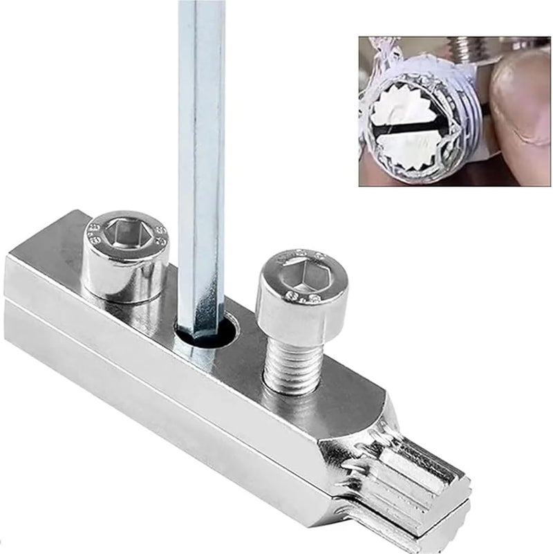2pcs Threading Tool Angle Valve Repair Plumbing Water Pipe Maintenance Tools Faucet Remover(Style-2) - Image 2