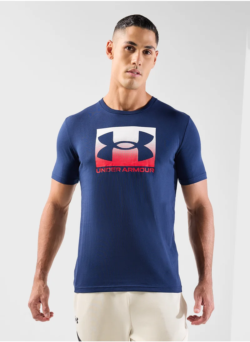 UNDER ARMOUR Men's UA Boxed Sports Short Sleeve T-shirt