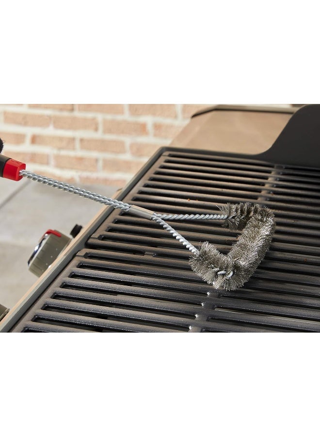 Weber Weber Grill Brush Three Sided, 45Cm | Premium Grilling accessory  - Image 3