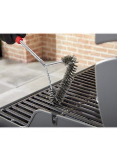Weber Weber Grill Brush Three Sided, 45Cm | Premium Grilling accessory  - Image 4