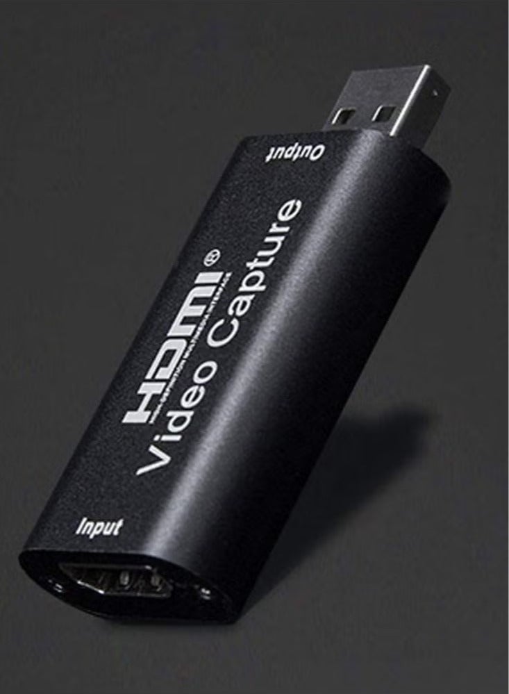 Video Capture Card HDMI High Definition Acquisition Live Streaming Broadcasting Mini USB 2.0 - Image 1