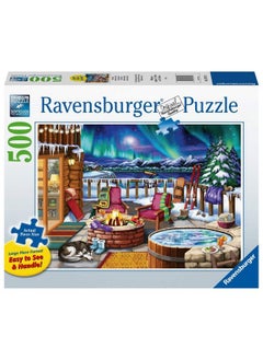 Ravensburger Northern Lights 500 Piece Large Format Jigsaw Puzzle For Adults 16791 Every Piece Is Unique Softclick Technology Means Pieces Fit Together Perfectly  - Image 3