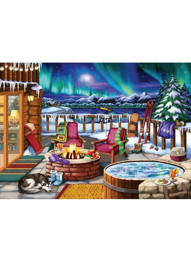 Ravensburger - Northern Lights 500 Piece Large Format Jigsaw Puzzle For Adults 16791 Every Piece Is Unique Softclick Technology Means Pieces Fit Together Perfectly - Image 1