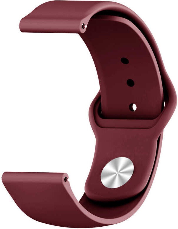 Samsung Galaxy Watch 3 45MM Compatible 22MM Silicone Strap Plum