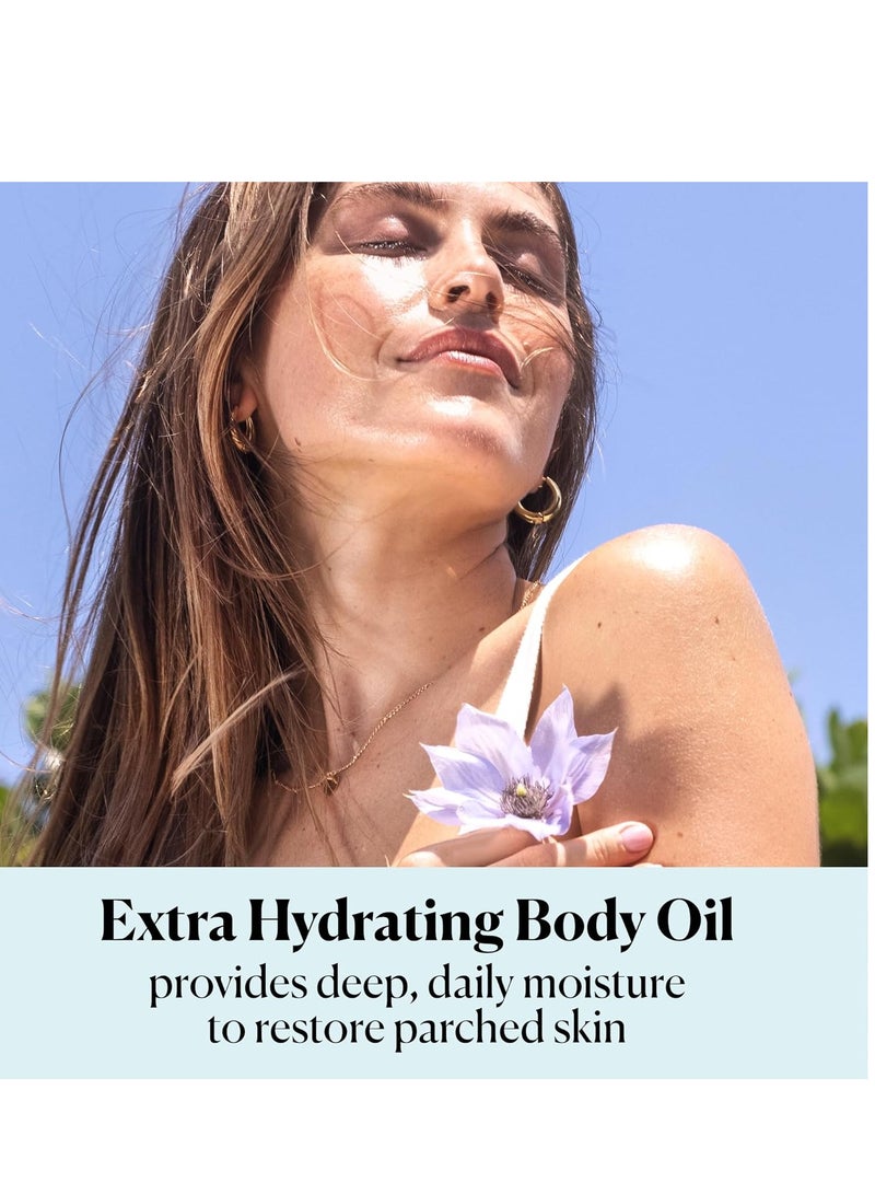Sky Organics Sky Organics Body Oil, Extra Hydrating & Nourishing Organic Skin Care with Borage, Acai & Sweet Almond Oil, Nourishing Hydration for Softer, Smoother, Refreshing Orange & Spearmint Scent, 6 fl oz - Image 3